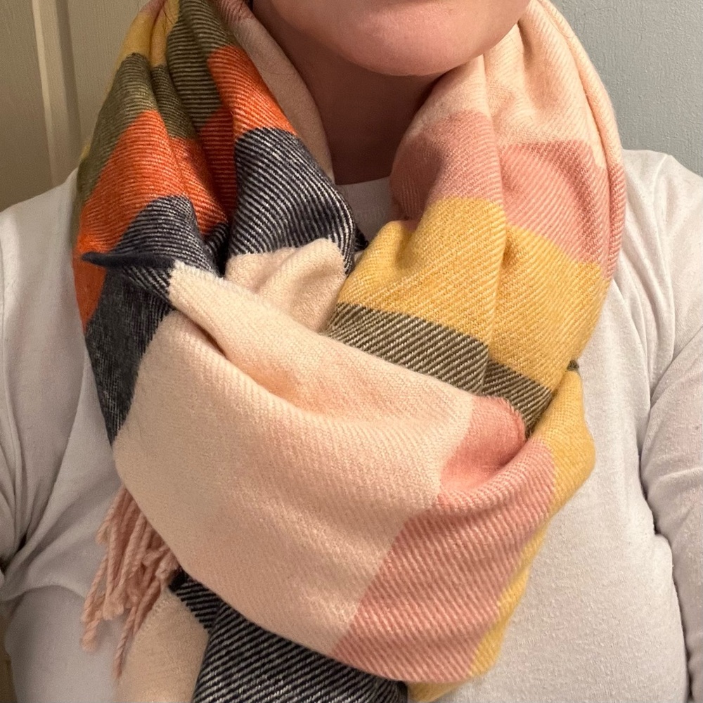 Striped scarf